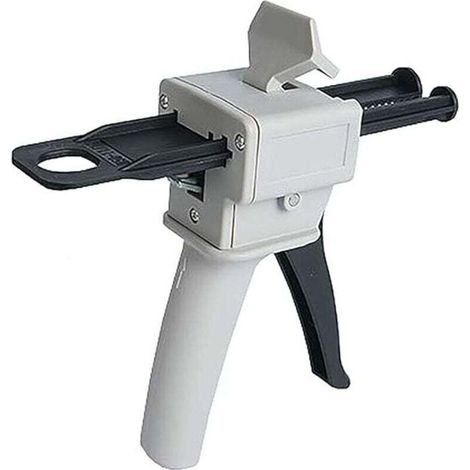 Pistolet époxy distribué 50 ml, poignée de pistolet à colle époxy AB pour mélanger la colle, rapport 1:1 et 2:1 (pistolet) (1/4)