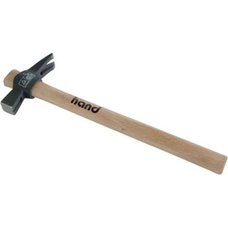 Martello carpentiere m.legno hand acciaio forgiato sm.mm 25x34 gr 300 + magnete conf. da 2pz