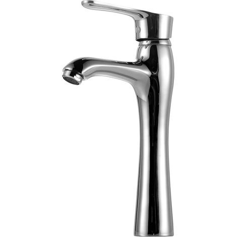 Robinet pour vasque, cuivre, eau chaude/froide, monocommande (1/5)