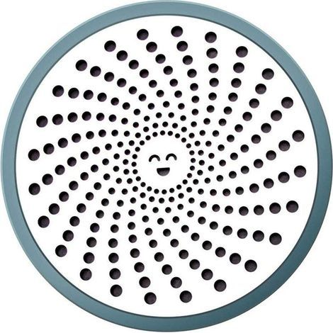 1 tapón de desagüe para ducha, recogedor de pelo, buen agarre, fácil de limpiar, filtro de pelo de malla de acero inoxidable (1/5)