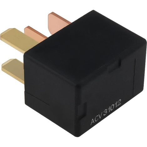 Relais Automobile Micro, Micro 4 Pin Auto-Relais Dc 12 V,Compatible Avec Plusieurs Modèles De Voitures,Système éLectrique:Phares,Ventilateurs,Audio,Matériaux Résistants (1/5)