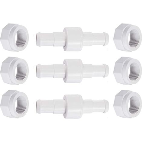 Tuyau pivotant D20 avec écrou D15 - Compatible avec Zodiac Polaris 280. 380. 180 - Pièce de rechange (1/4)