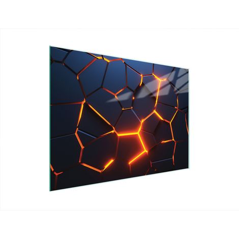 TAGLIERE IN VETRO 40x30 MAGMA (1/5)