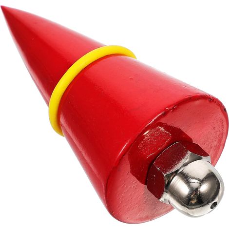 Fil à Plomb Chantier 300 G Fil 12 M,Outil de Mesure Vertical pour Électriciens et Techniciens Bâtiment Couleur Aléatoire (1/5)