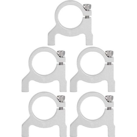 5-piece 2-Column Mounting Bracket for Round Shaft, Mounting Parts for Robotic Equipment (Ref: 3400-0032-0021) (1/5)