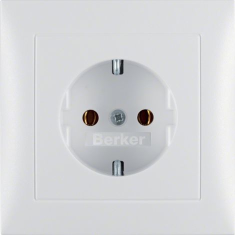 prise berker 47429909 thermoplastique isolée