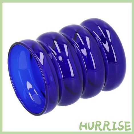 HURRISE Tasse en verre à haute teneur en borosilicate Gobelet à Boire En Verre Borosilicaté Sûr culinaires mazagran Vert Bleu (1/4)