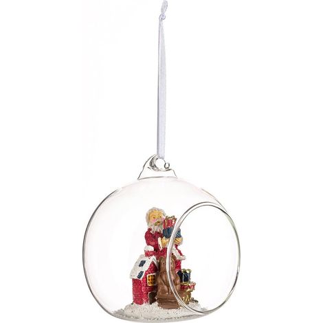 Öffnen Sie Glas Weihnachtskugel - Feeric lights & christmas