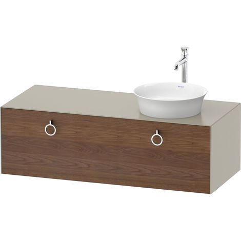 Duravit Tulip blanco, mueble de baño colgado en la pared, ancho (1/2)