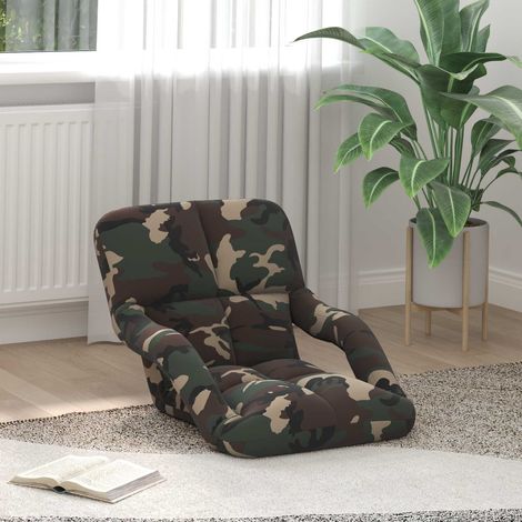 vidaXL Sillón de suelo ajustable con reposabrazos (1/4)