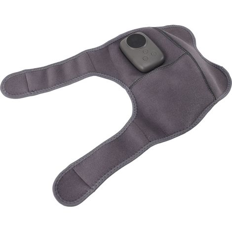 Genouillère de massage vibrante à mode multiple avec sangle ajustable, chargement USB et coussinets chauffants pour soulager les tensions et la fatigue musculaires. (1/5)