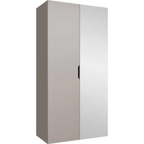 Armario Hartford 510, Cachemira, 202x100x50cm, Puertas de armario: Con bisagras, Número de estantes: 0 (1/4)