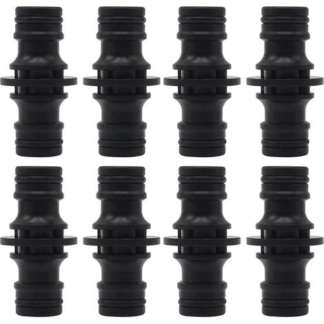 Garden Hose Connector, 1/2 Inch Double Plug Connector (1/5)