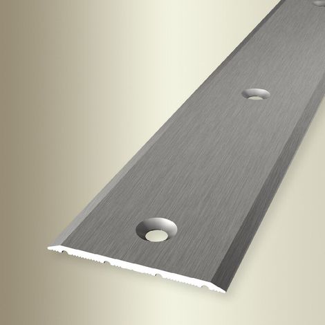 PROVISTON Übergangsprofil Breite: 40 mm Höhe: 0 - 99 mm Länge: 900 mm Aluminium eloxiert Glatt Edelstahl Fein Geschliffen Mittig Versenkt Gebohrt (1/5)