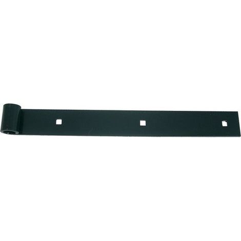 Afbat – Penture bout carré 14 – Longueur 600mm – Largeur 35mm – Épaisseur 4mm – Pour fixation boulons TRCC – Ferrure de haute qualité