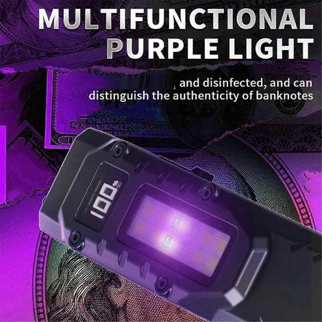Tragbare Taschenlampe, wiederaufladbare Taschenlampe, Arbeitstaschenlampe (1/5)