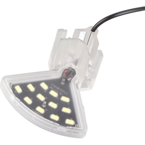 Lampe LED pour aquarium 5W à clip, double rangée d'éclairage pour bassin à poissons (1/5)