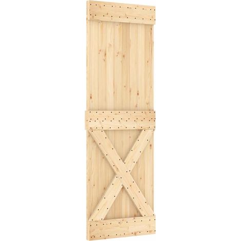 Puerta NARVIK madera maciza pino 70x210 cm vidaXL (1/6)