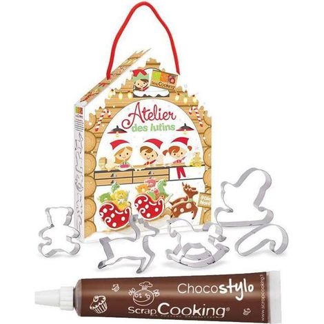 Kit pâtisserie Atelier des lutins + 1 Stylo chocolat