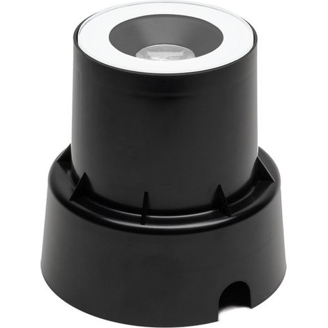 Konstsmide Ground spot Spot Lumineux Effet Extérieur Encastré au Sol LED Haute Puissance 6W - Blanc - Dessus Verre, IP65 (1/2)