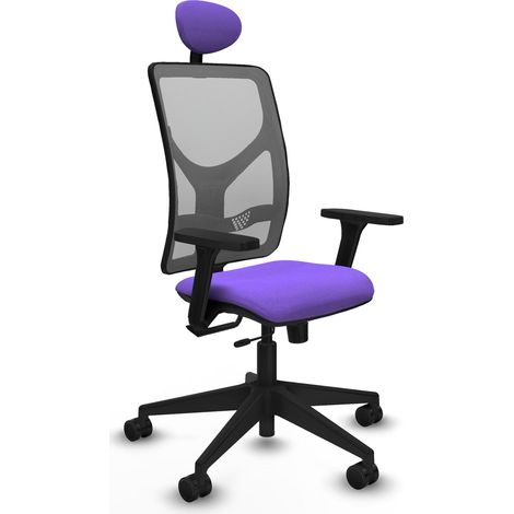 Silla oficina piqueras y crespo Motilla negro espuma alta calidad (1/2)