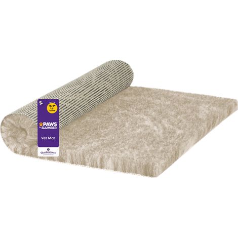 Paws for Slumber Vet Mat, Biscuit, Large