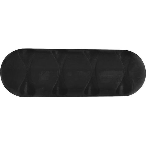 Kabelbinder, multifunktionaler Kabelhalter, Kopfhörerkabel-Organizer, Schwarz, 7 Fächer (1/5)