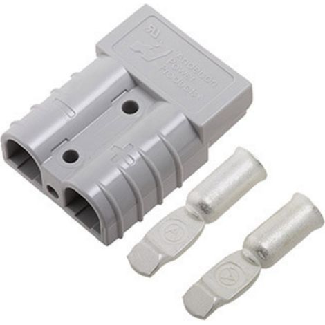 Hochstrom-Batteriesteckverbinder Serie SB® 50 6319  Grau APP Inhalt: 1 St.