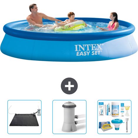 Intex Piscine Easy Set Ronde - 366x76 cm - 4-pièces S22391