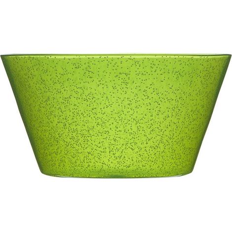 Zani Serafino Medium Bowl Memento Synth in Metacrilato D 20 Cm Colore Lime