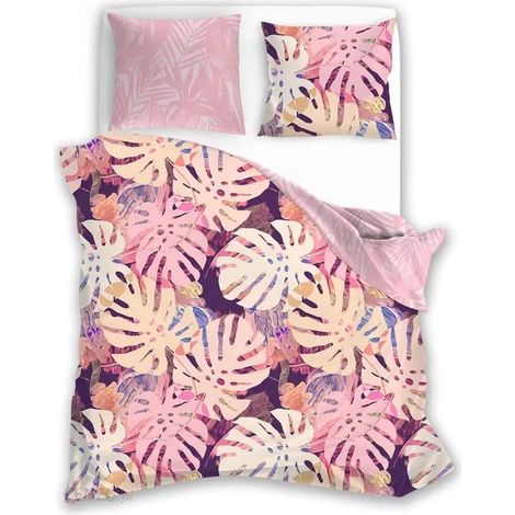 Parure de lit en coton 220x200 Summer Dream Leaves (1/2)