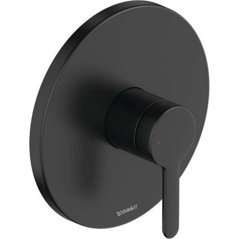 Duravit C.1 Mezclador monomando de ducha empotrado, roseta (1/2)