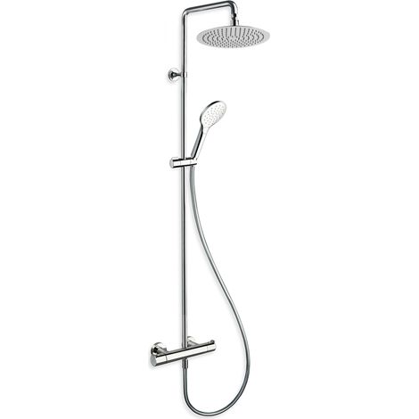 Colonne de douche thermostatique NEW DAY Chromé - Cristina Ondyna (1/3)