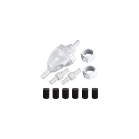 Set di valvole per pulitore per piscine, valvola di backup di ricambio G52 + tubo girevole D20 + dado di fissaggio D15, per pulitore per piscine Polaris 180, 380, 280, 480, 3900 (1/4)