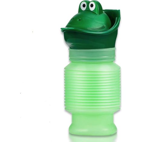 Urinoir rétractable 600 ml pour homme et femme Portable Urinoir d'urgence réutilisable Pour camping, voiture, voyage, embouteillage et file d'attente