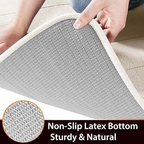 Tapis de bain en mousse à mémoire de forme, 60 x 40 cm, confortable, doux, antidérapant, super absorbant, séchage rapide (1/5)