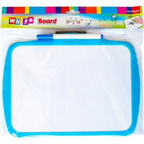Pizarra blanca para niños 25x18CM rotulador de esponja 3090 (1/4)