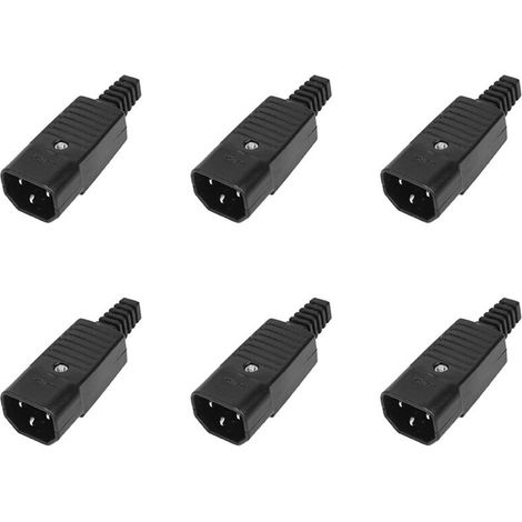 Compatibile con 30 spine di alimentazione IEC 320 C14 con connettori maschio a 3 pin rimovibili.