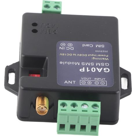 GA01P Mini-télécommande intelligente GSM avec alerte de coupure de courant et alarme par SMS