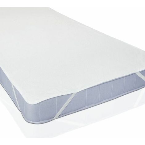 Housse de matelas imperméable 70 x 130 cm-lit bébé-protège-matelas, protège-matelas, housse de matelas, imperméable-blanc (1/5)