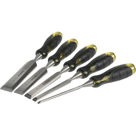 Professional Bevel Edge Chisel Set of 5 ROU30175 (1/2)