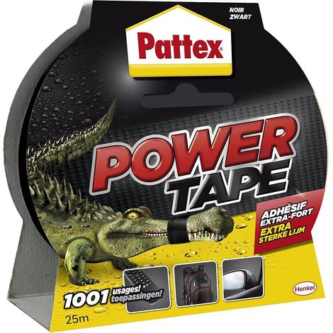 Ruban Adhésif Extra Fort, Rouleau 48mm x 25m, Noir (1/5)