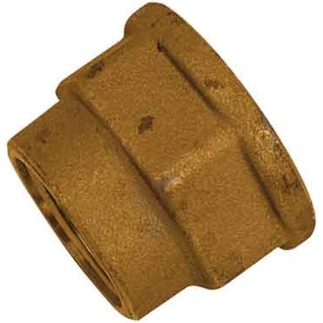 "MANICOTTO RIDOTTO FEMMINA/FEMMINA OTTONE GIALLO 3/8""x1/4"""