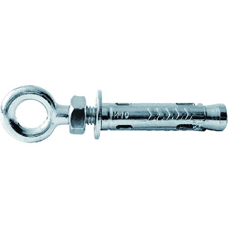 TASSELLO ANCORANTE ACCIAIO 'NTR/C' NTR10/C 15 x 60 - occhiolo M 10 x73- 20 pezzi  - G&B