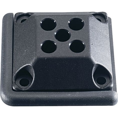HETTICH Systema Top 2000 Sockelplatte mit Kantenschutz, schwarz (1/5)