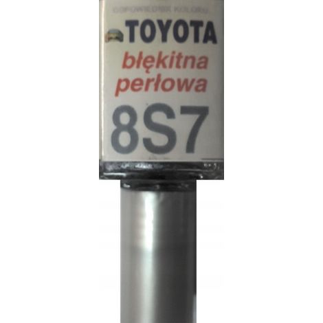 Réparation des rayures de peinture bleu clair Toyota 8S7, 10 ml, arasystem (1/5)