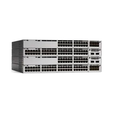 Cisco Catalyst C9300-48P-A switch di rete Gestito L2/L3 Gigabit Ethernet (10/100/1000) Supporto Power over Ethernet (PoE) Grigio