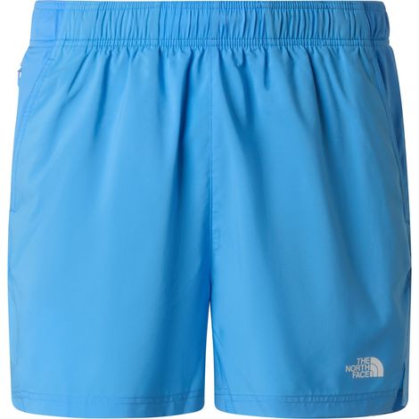 Short d'entraînement The North Face 24/7 pour homme, bleu, référence NF0A882DH0F, taille L (1/2)