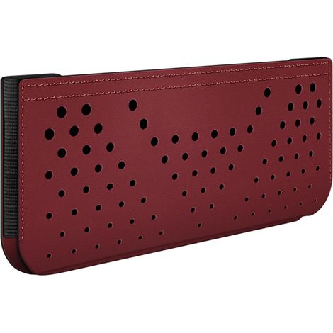 Sac de rangement intérieur de voiture, support de téléphone, poche filet adhésive avec design respirant pour une utilisation efficace de l'espace (1/5)