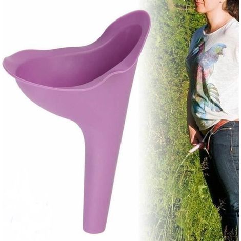 Pisse Debout pour Femme Urinoir Uriner Pipi Facile Festival Extérieur Silicone-Ywey